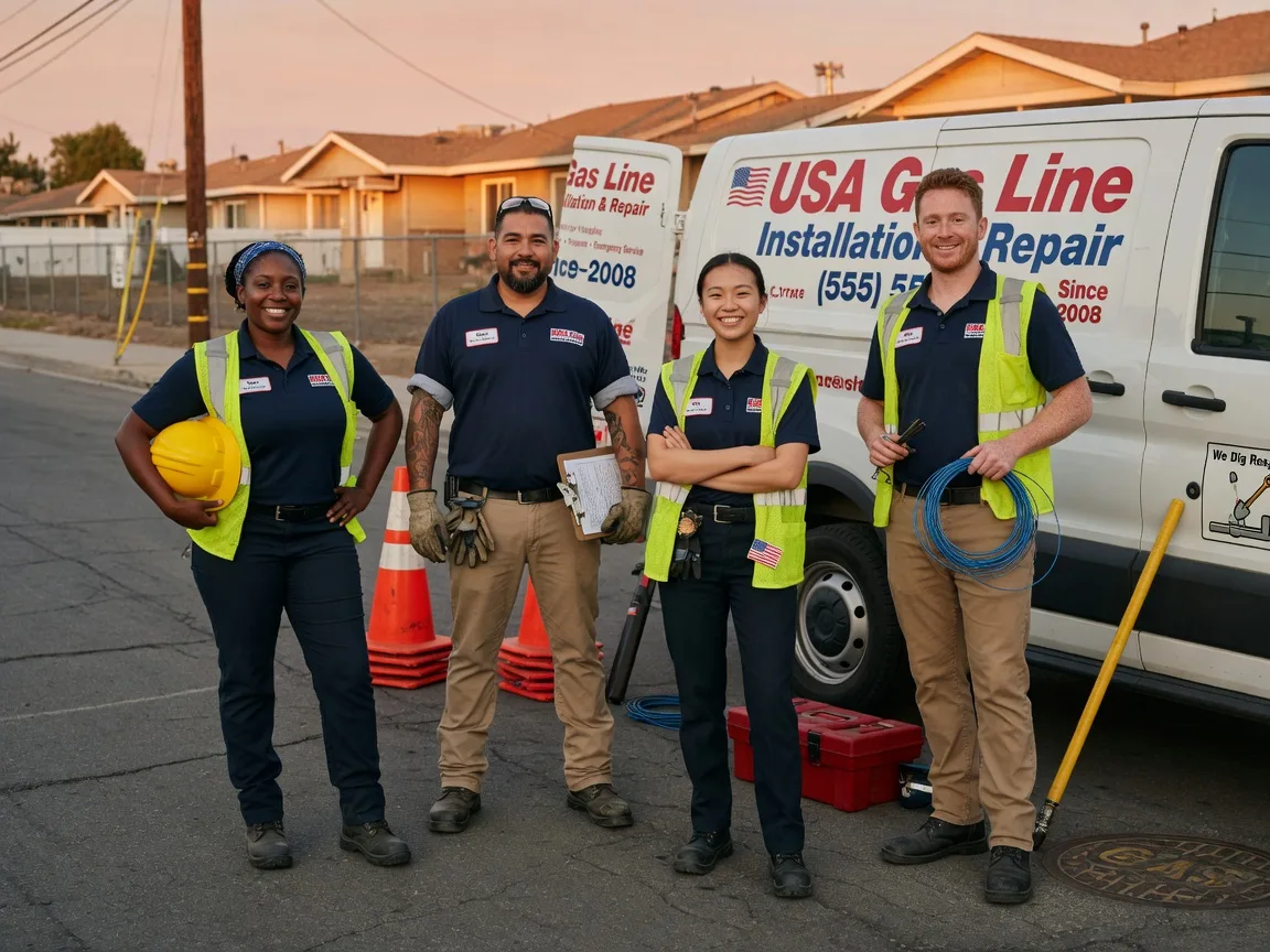 Gas Line Installation company in Coal Township, PA